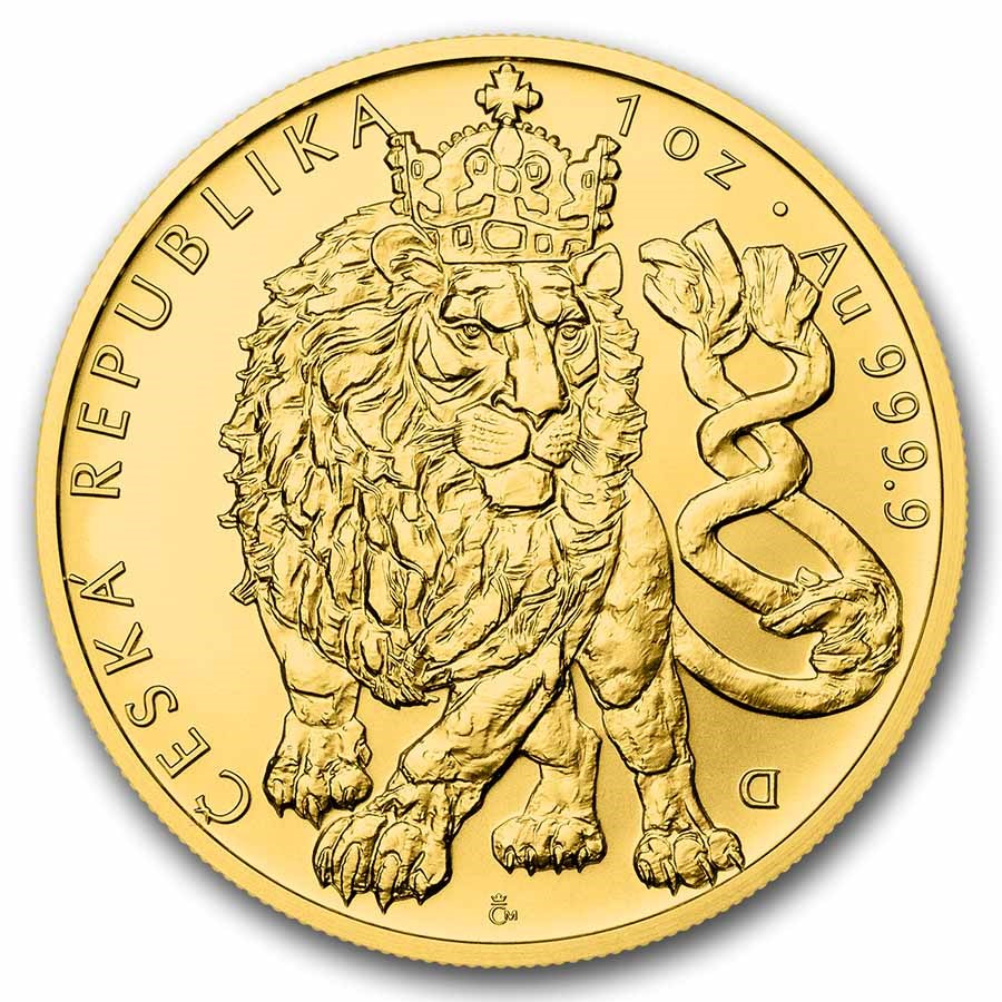 Czech Lion 2026 Gold 1 oz (ounce) coin