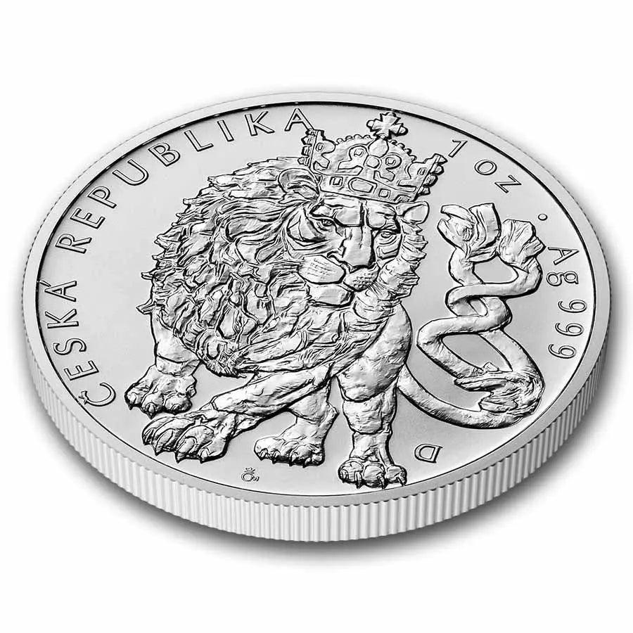 Czech Lion 2026 Silver 1 oz (ounce) coin The Czech Mint