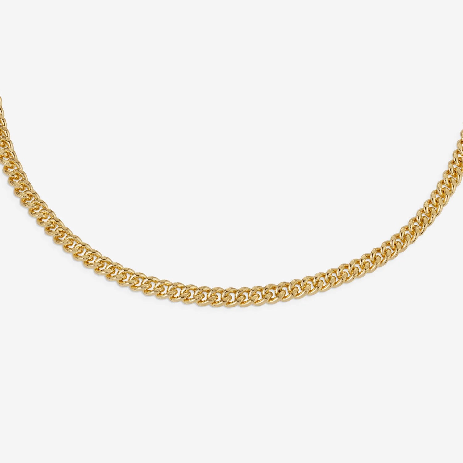 886 Fine Curb Chain Bracelet in 18ct Yellow Gold