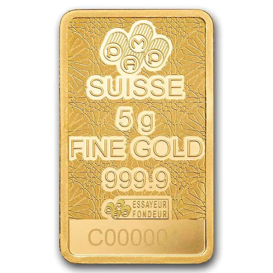 PAMP Suisse Arabian Falcon Gold 5 gram Bar PAMP Suisse