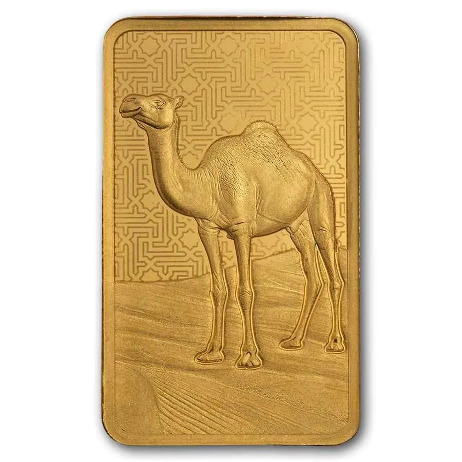 PAMP Suisse Arabian Camel Gold 5 gram Bar PAMP Suisse