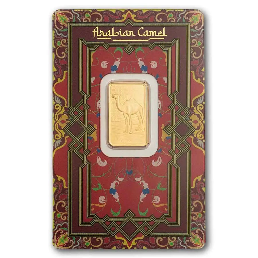 PAMP Suisse Arabian Camel Gold 5 gram Bar PAMP Suisse