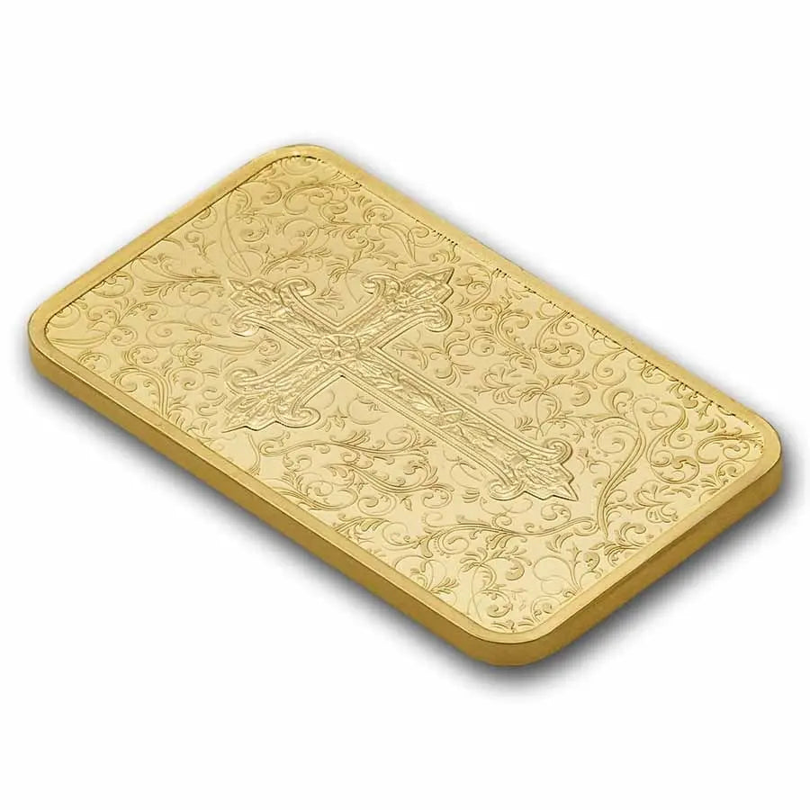 PAMP Suisse Cross of Christianity Gold 5 gram Bar PAMP Suisse