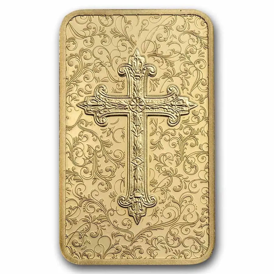 PAMP Suisse Cross of Christianity Gold 5 gram Bar PAMP Suisse