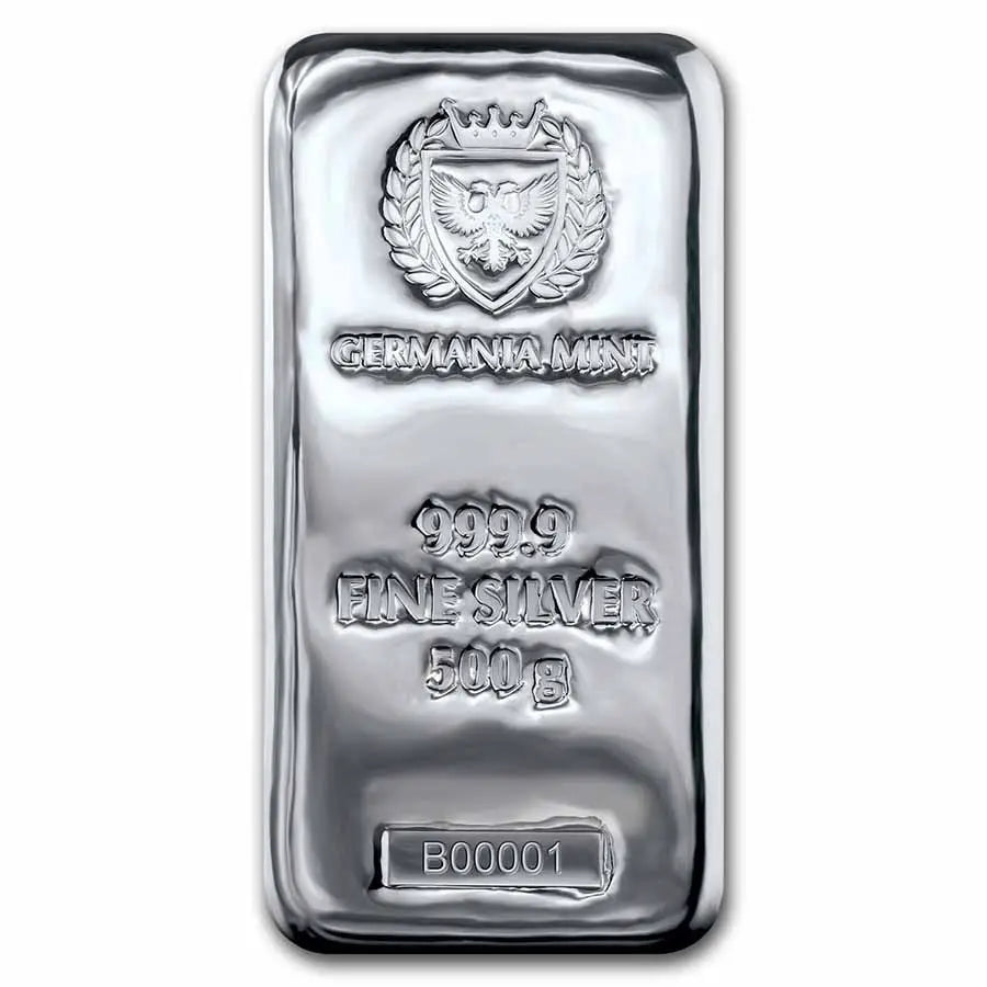 Germania Silver 500 gram (without box) The Germania Mint