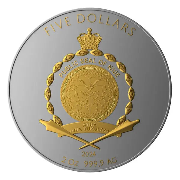Phoenicia Silver 2 oz (ounce) coin Le Grand Mint