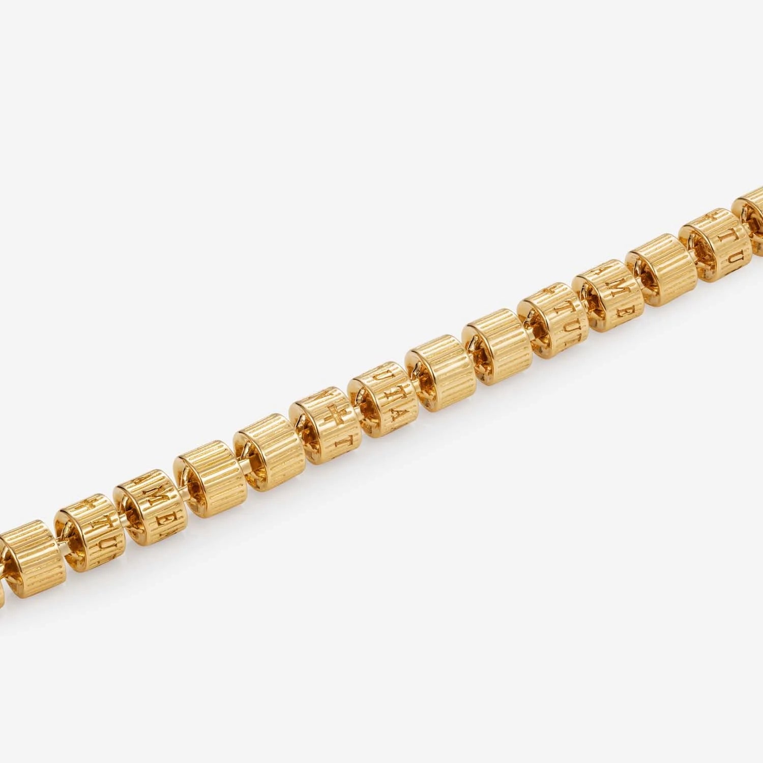 886 Tutamen Stack Necklace in 18ct Yellow Gold