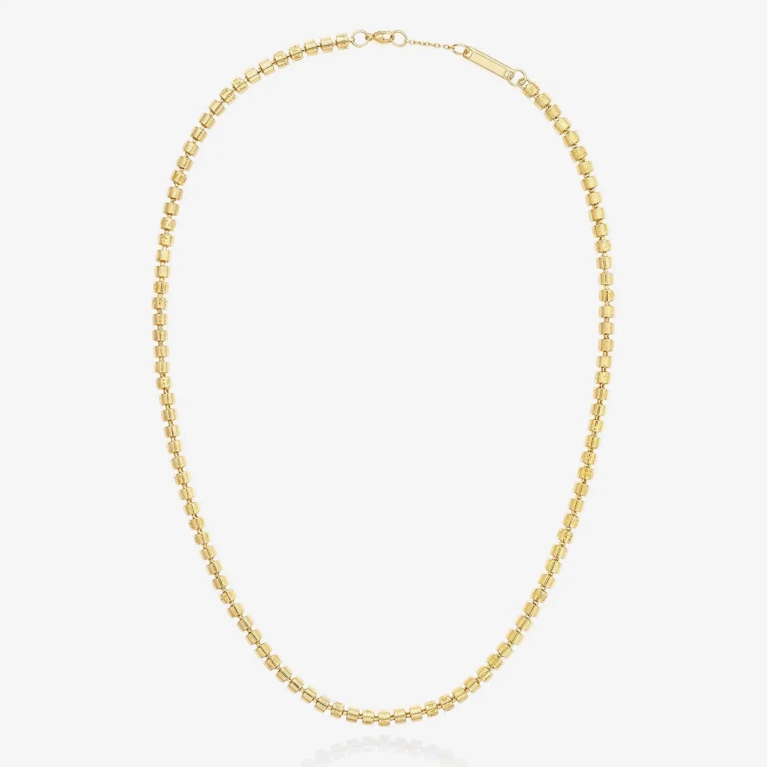 886 Tutamen Stack Necklace in 18ct Yellow Gold 886 The Royal Mint