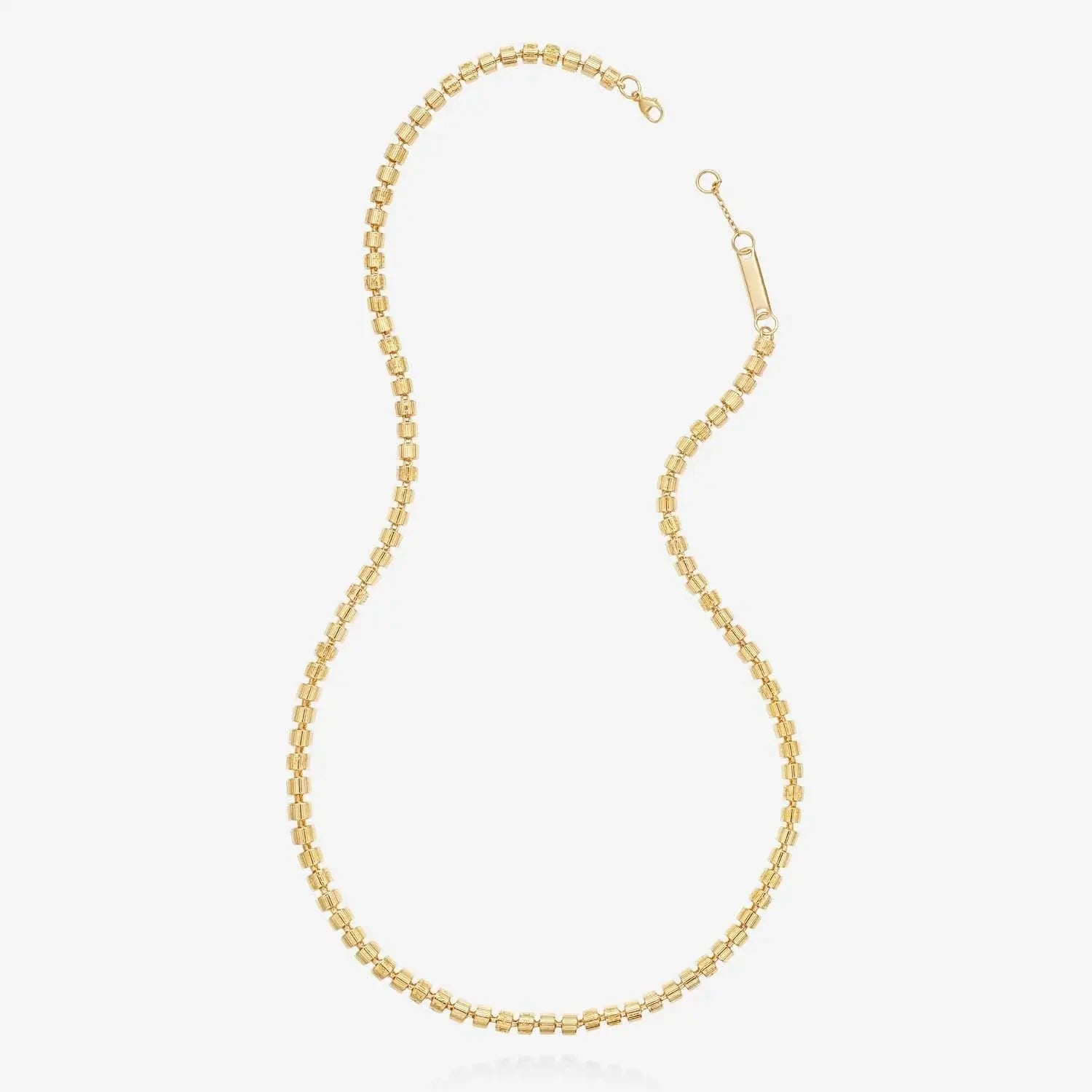 886 Tutamen Stack Necklace in 18ct Yellow Gold 886 The Royal Mint