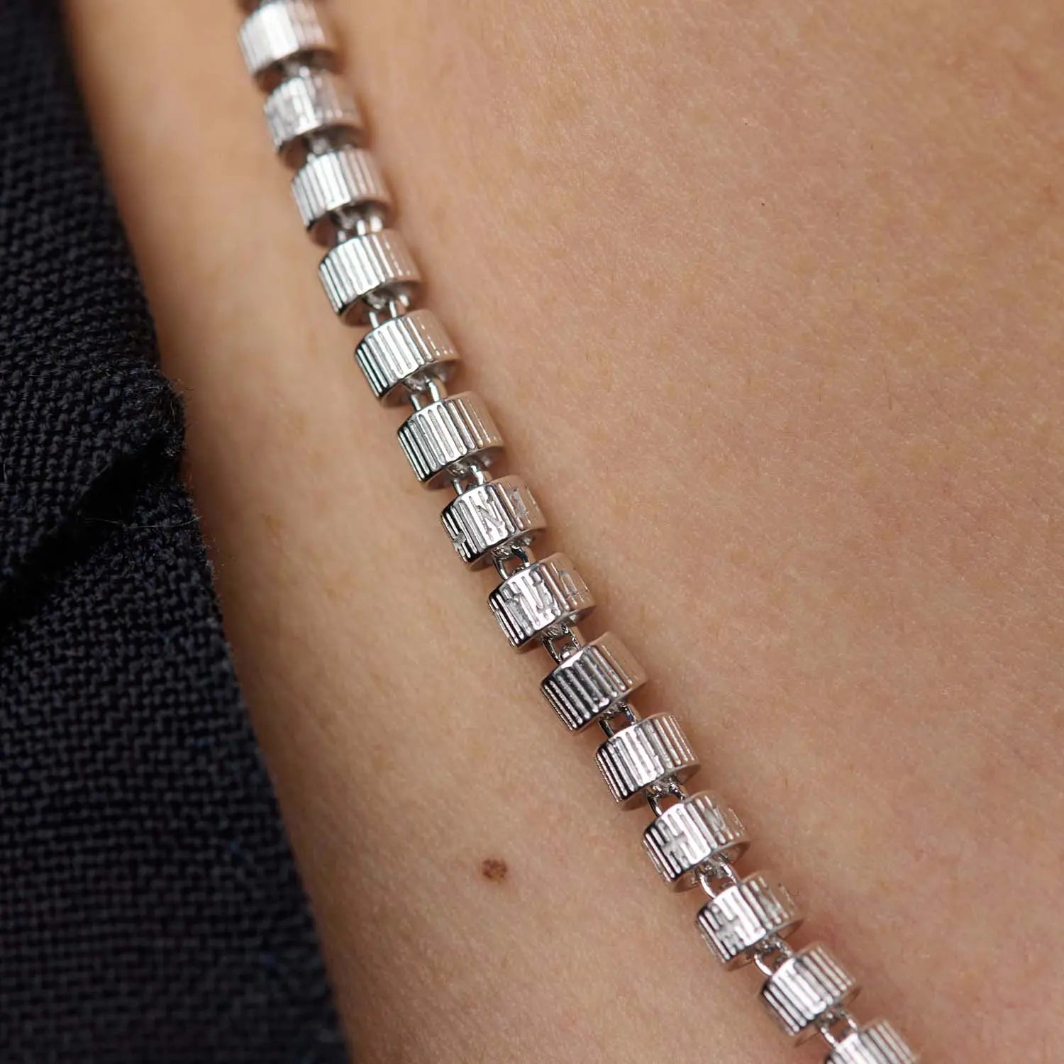 886 Tutamen Stack Necklace in Sterling Silver 886 The Royal Mint