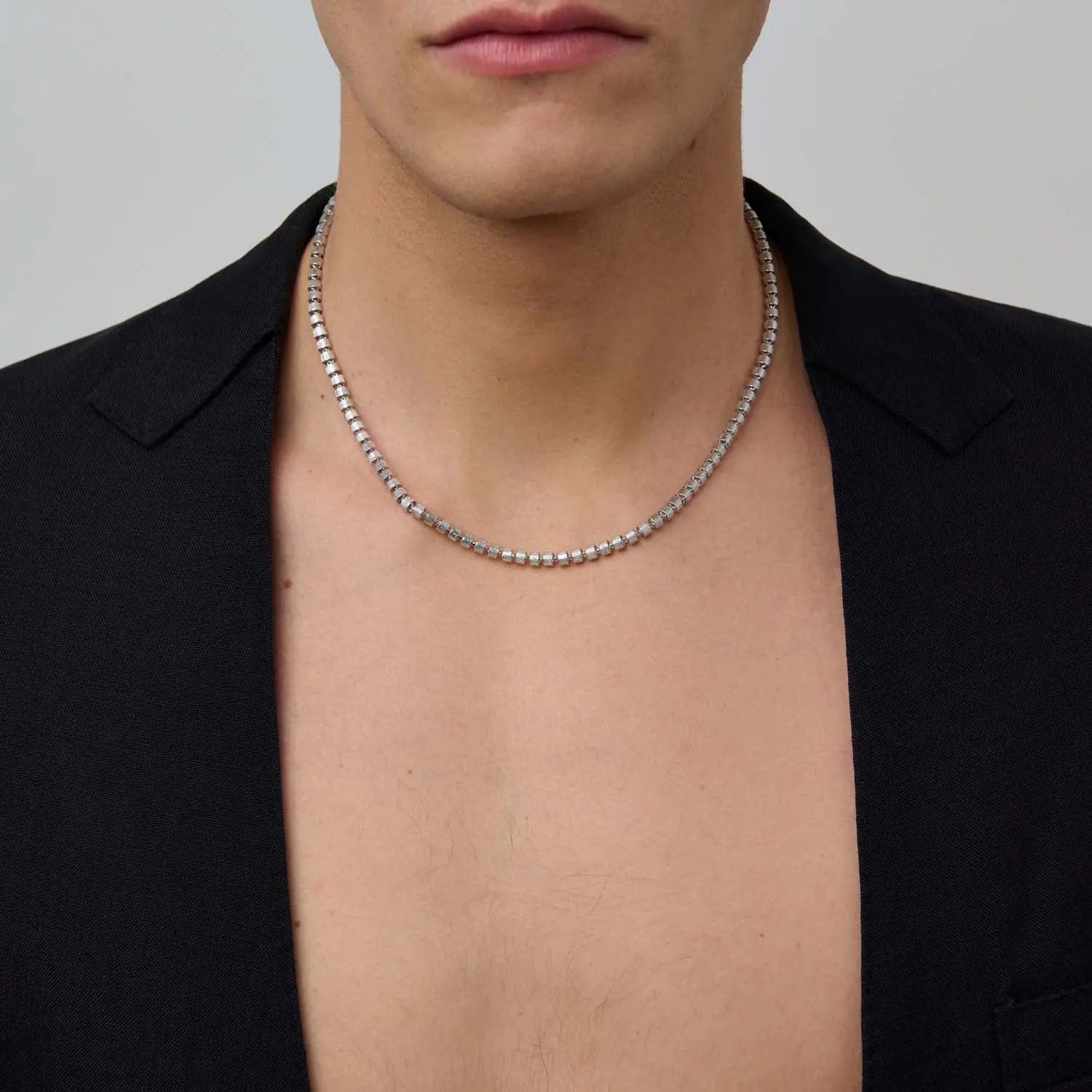 886 Tutamen Stack Necklace in Sterling Silver 886 The Royal Mint