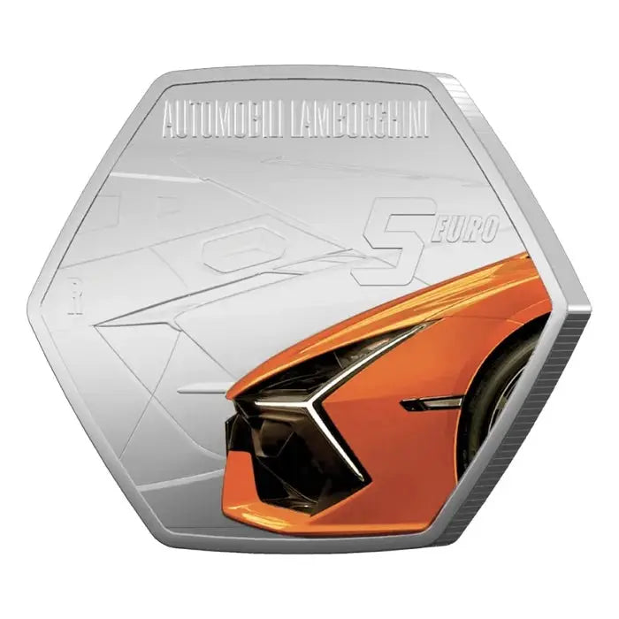 Lamborghini Italian Excellences Silver 3 oz (ounce) Set Italian Mint IPZS