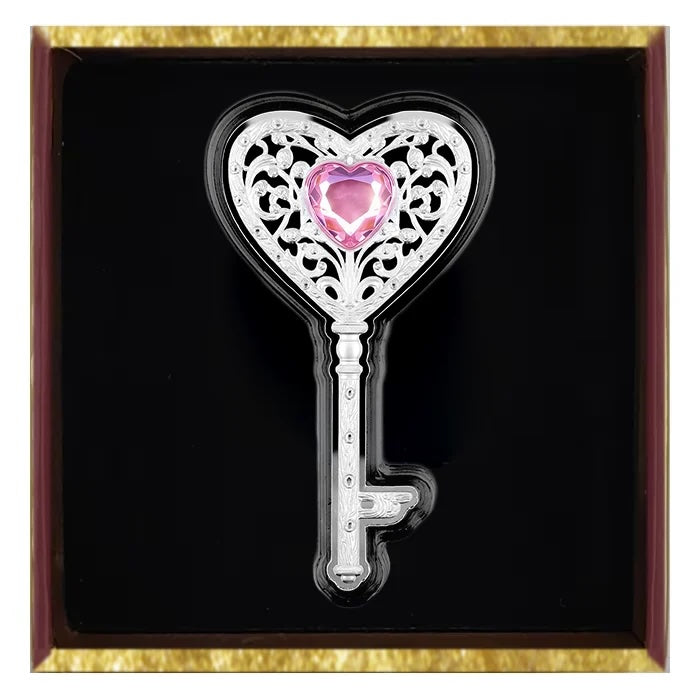 Key of Love High Relief Silver 1 oz (ounce)