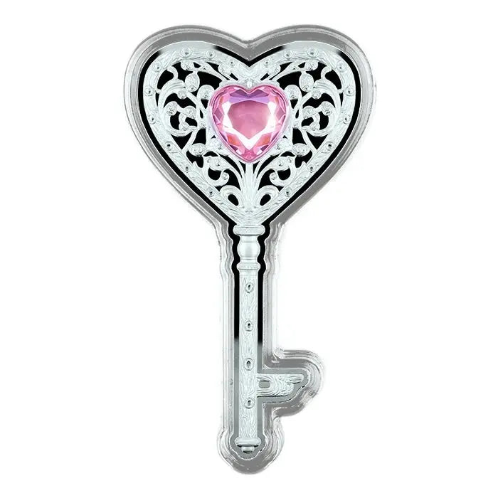 Key of Love High Relief Silver 1 oz (ounce) ABConcept Gold Store AE