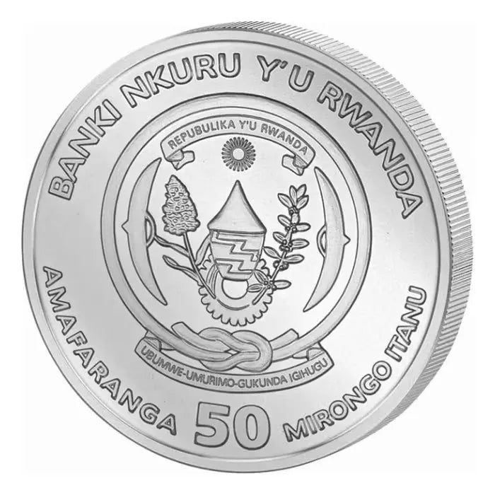 Rwanda Lunar Horse Silver 1 oz (ounce) ABConcept Gold Store AE