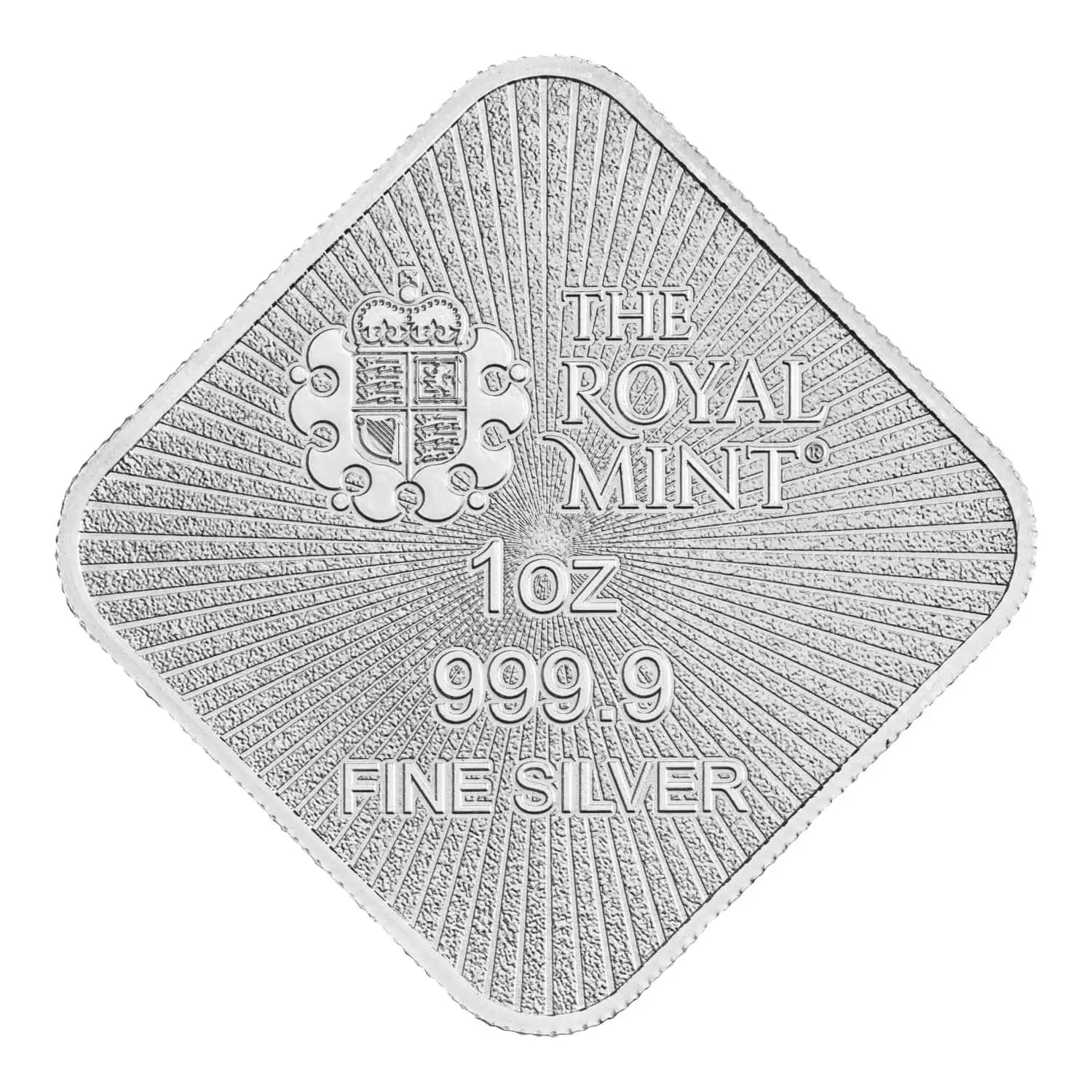 Great Britain Britannia and Liberty Silver 1 oz (ounce) Bar The Royal Mint