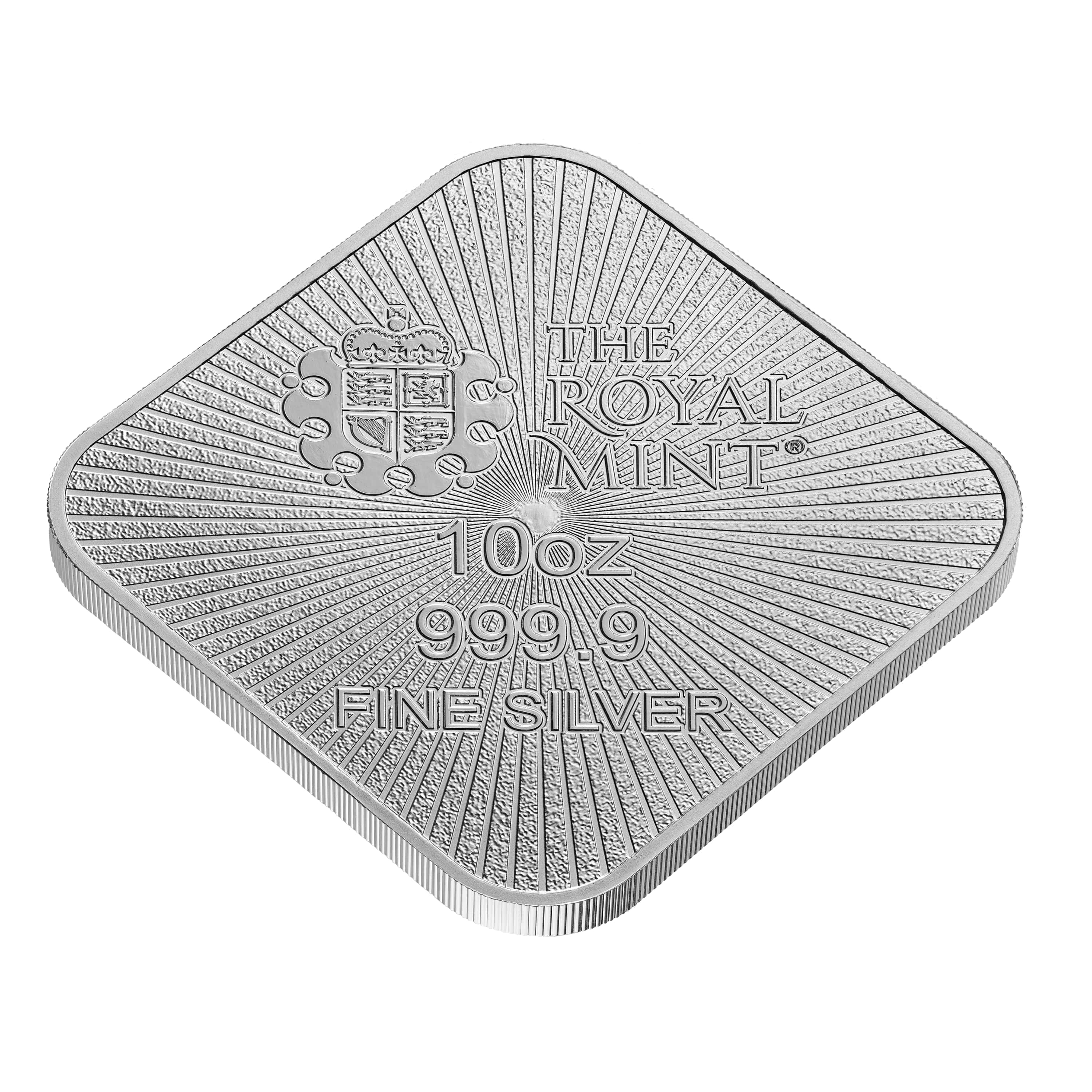 Great Britain Britannia and Liberty Silver 10 oz (ounce) Bar The Royal Mint