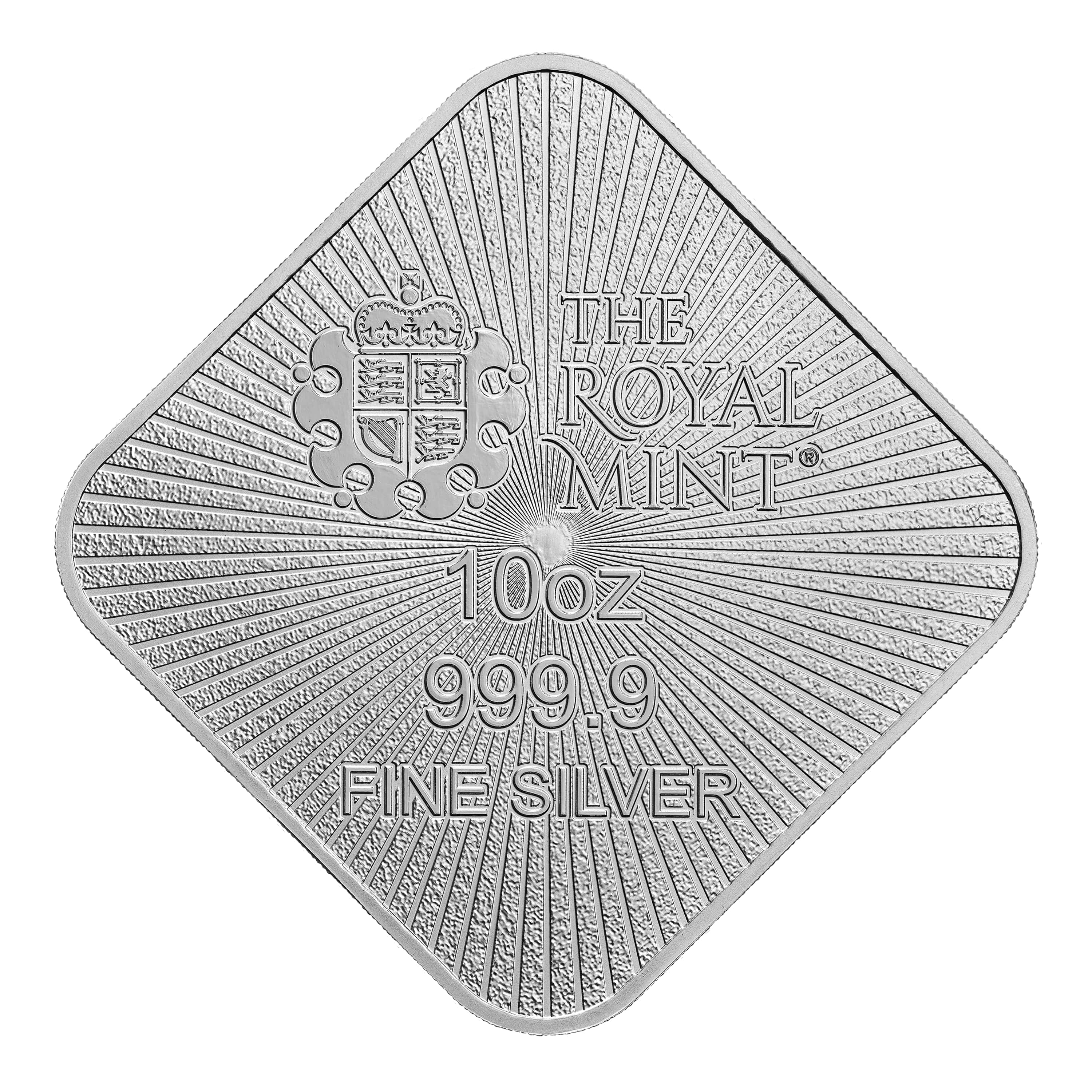 Great Britain Britannia and Liberty Silver 10 oz (ounce) Bar The Royal Mint