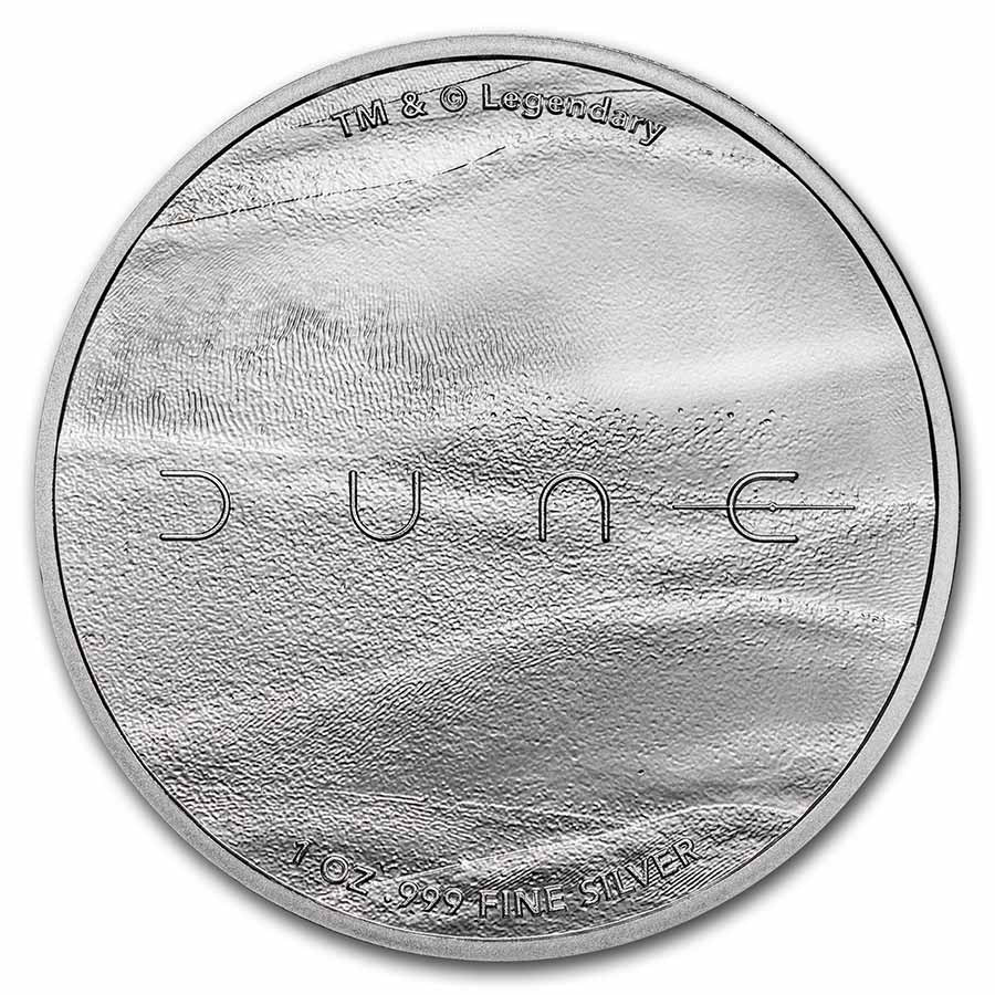 DUNE Sand Worm Silver 1 oz (ounce) coin