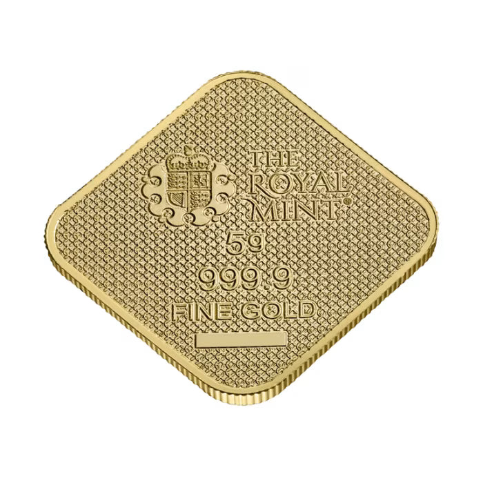 Great Britain Queen's Beasts Completer 2025 Gold 5 gram Bar