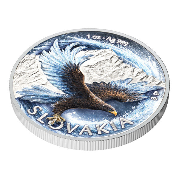 Slovak Eagle 2026 Color Proof Silver 1 oz (ounce) coin