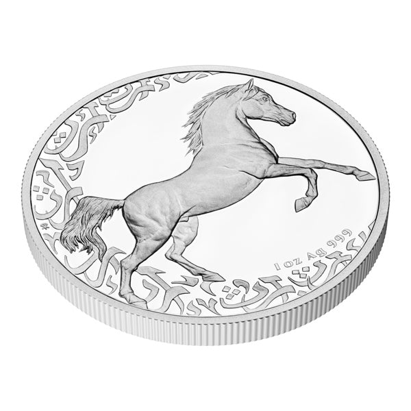 Treasures of the Gulf: The Horse 2024 Limited Proof Silver 1 oz (ounce) coin