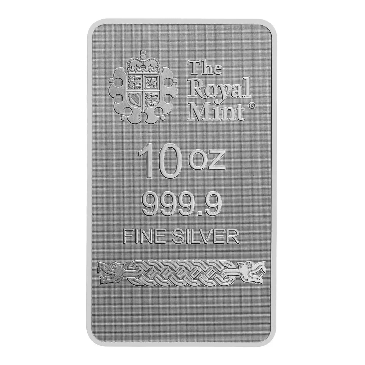 Norse Icons Thor Silver 10 oz (ounce) Bar The Royal Mint