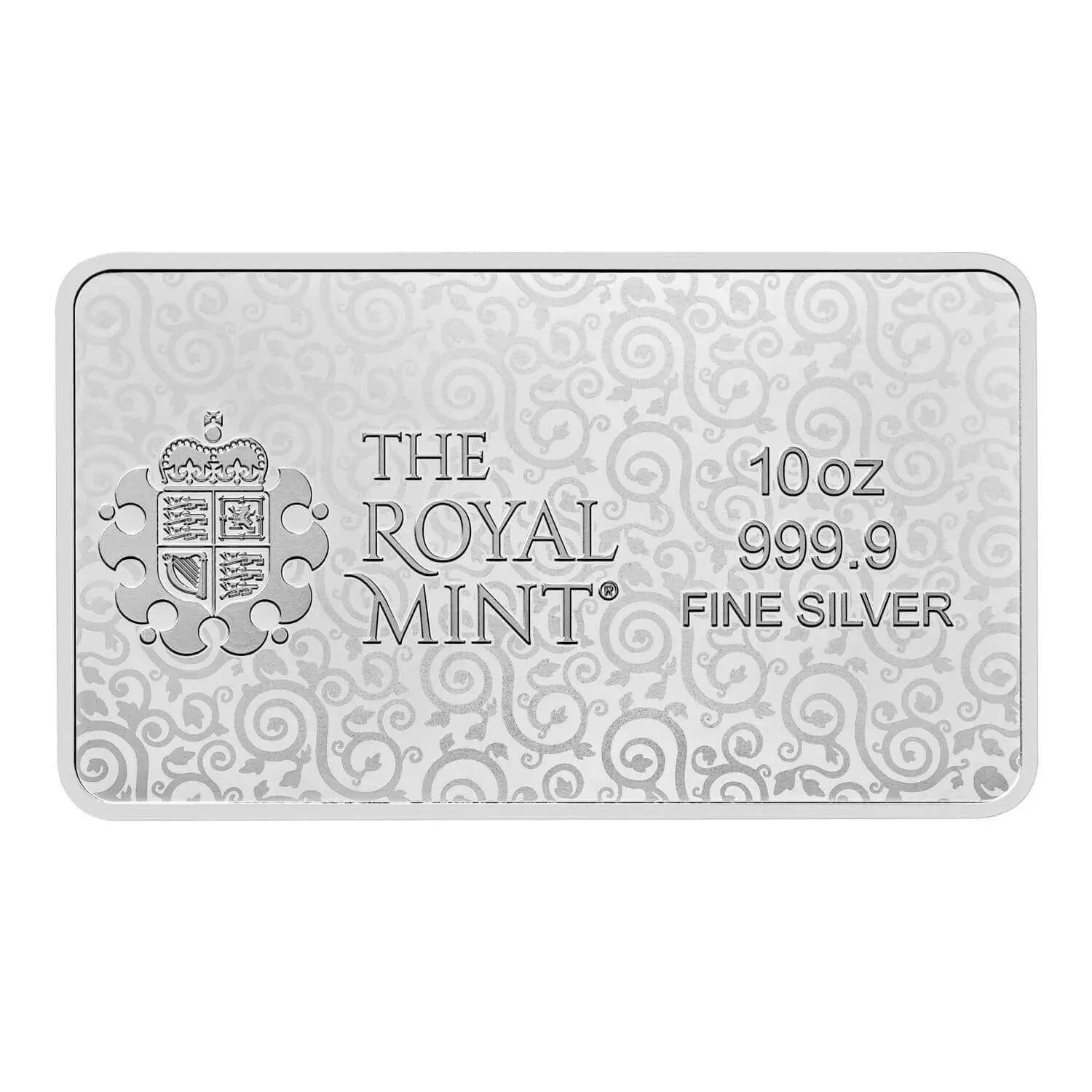 Great Britain Una and the Lion Silver 10 oz (ounce) Bar The Royal Mint