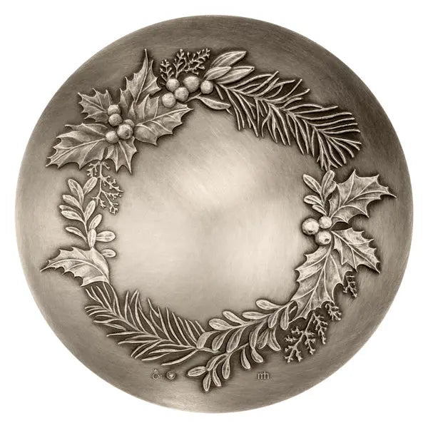 Bethlehem Christmas Antique Silver 1 oz (ounce) coin The Czech Mint