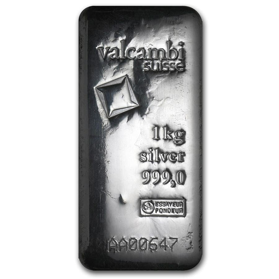 Valcambi Silver 1 kilo Valcambi Suisse