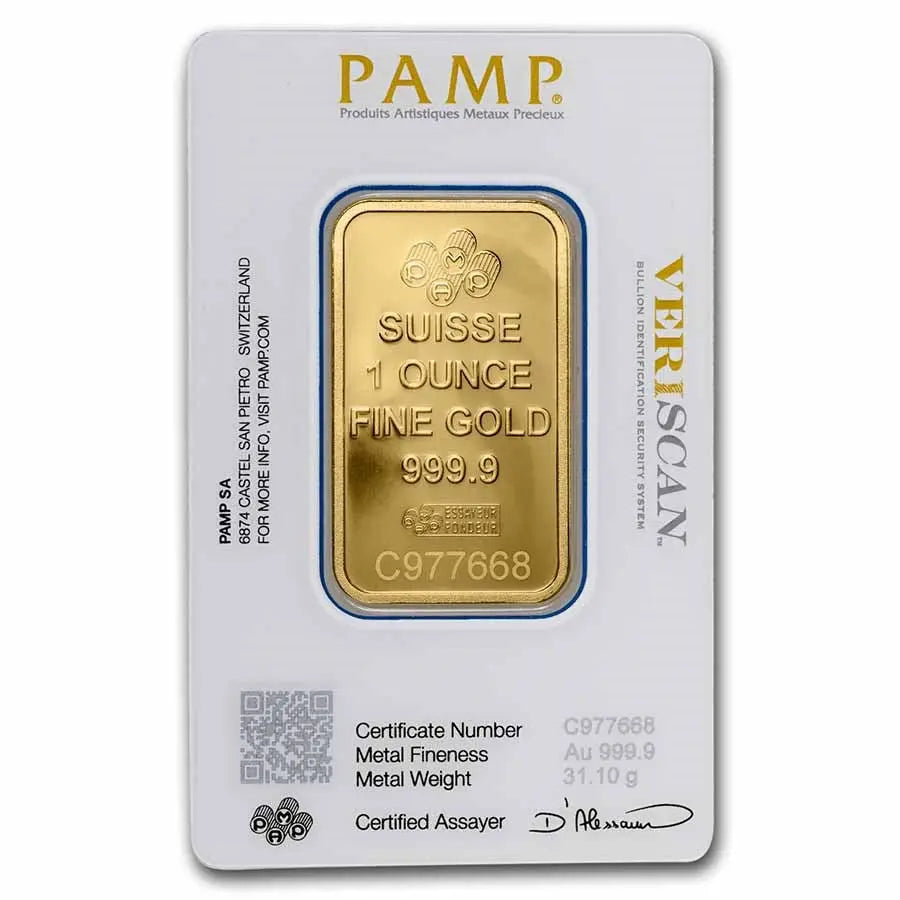 PAMP Suisse Gold 1 oz PAMP Suisse