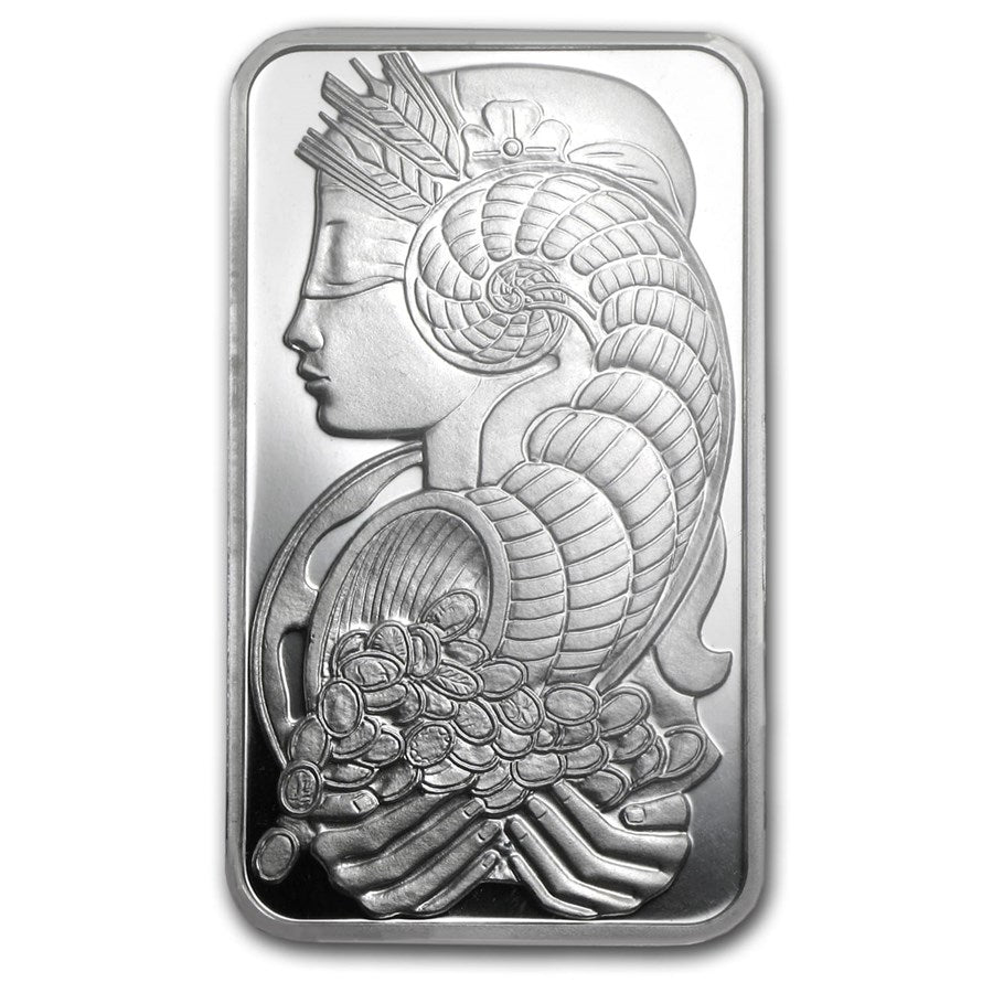 PAMP Suisse Silver 1 oz (ounce) Bar (without certificate) PAMP Suisse