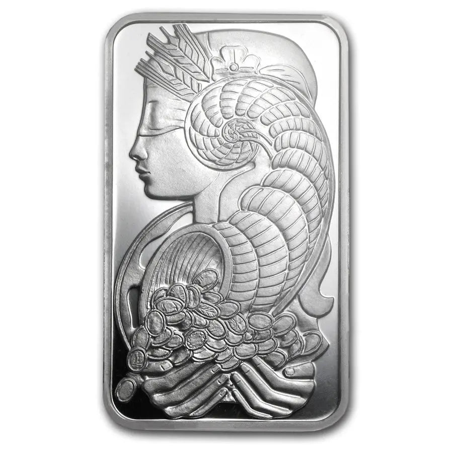 PAMP Suisse Silver 1 oz (ounce) Bar (without certificate) PAMP Suisse