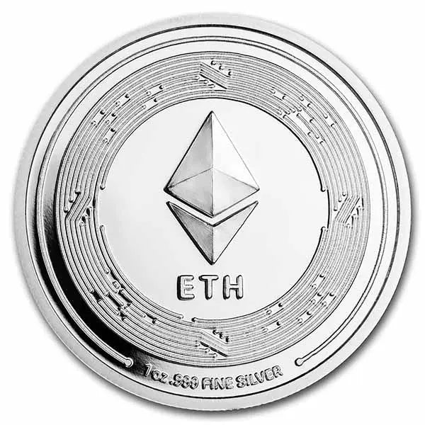 BitPay Ethereum Silver 1 oz (ounce) ABConcept Gold Store AE