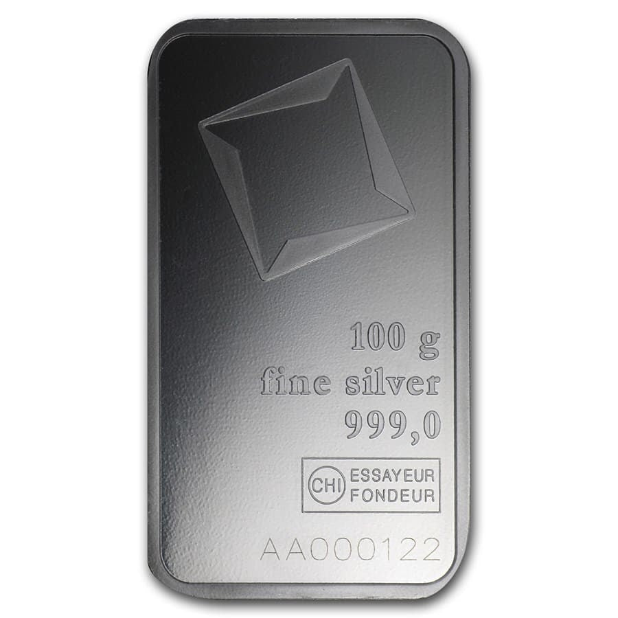 Valcambi Silver 100 gram
