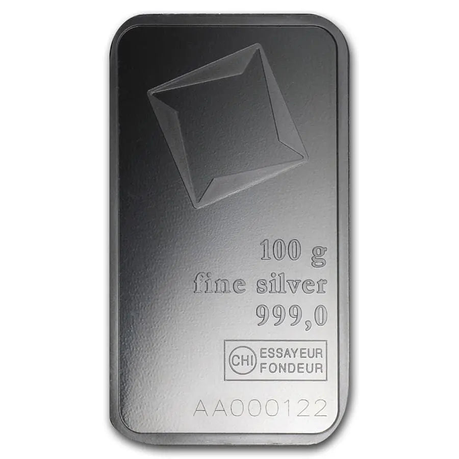 Valcambi Silver 100 gram Valcambi Suisse