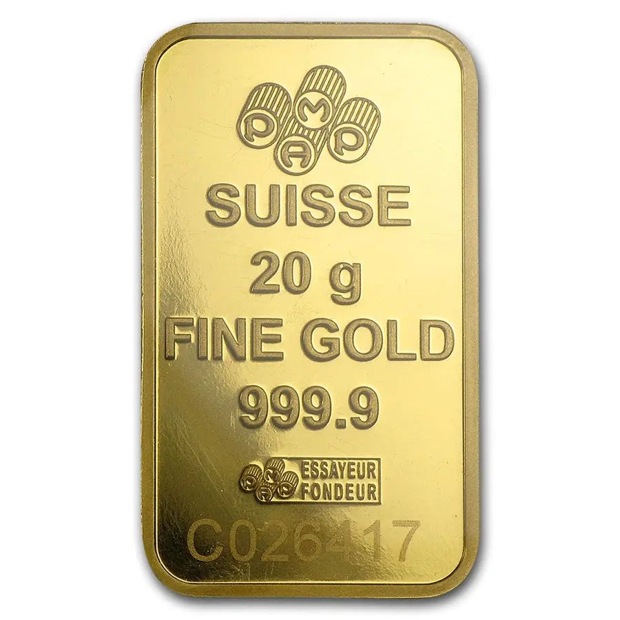 PAMP Suisse Gold 20 gram PAMP Suisse