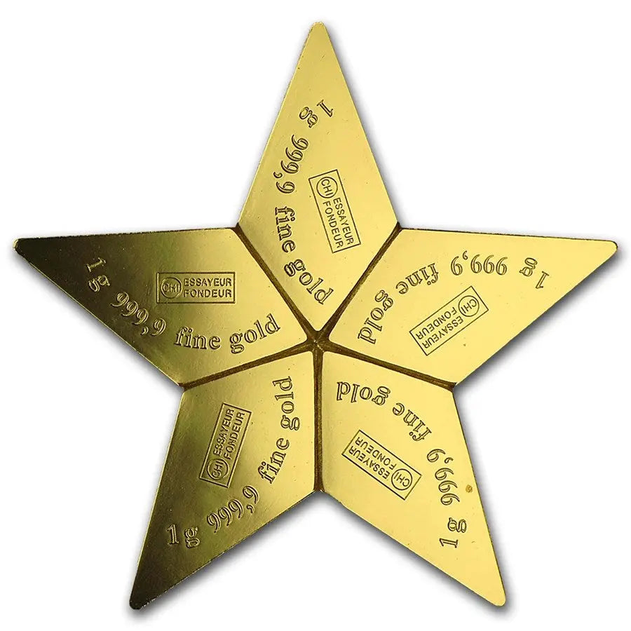 Valcambi Cook Islands CombiCoin Gold 5x1 gram Valcambi Suisse