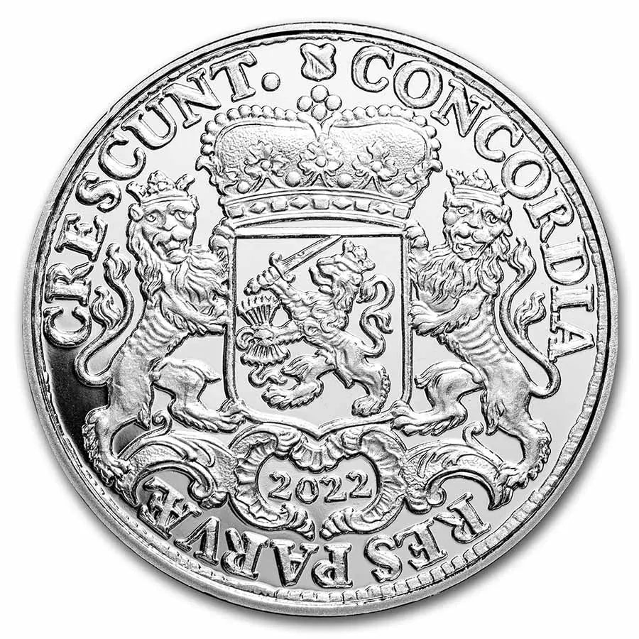 Netherlands Ducaton Rider Silver 1 oz (ounce) coin The Royal Dutch Mint