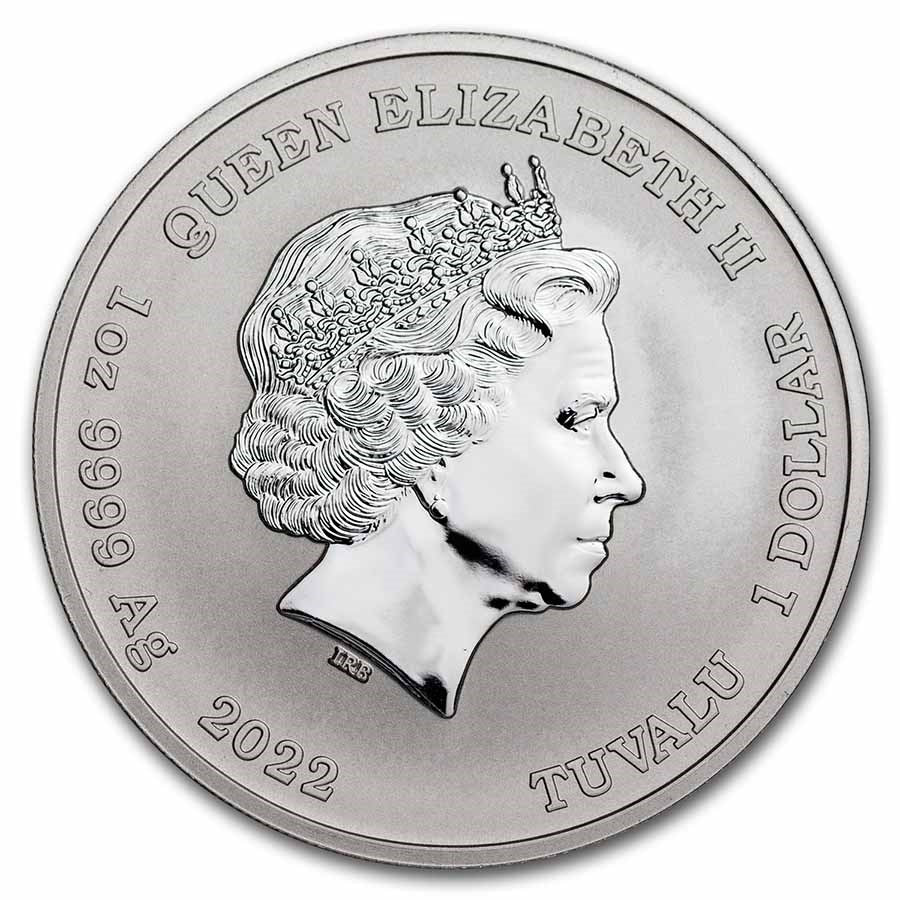 James Bond 007 "60 Years of Bond" Silver 1 oz (ounce) coin