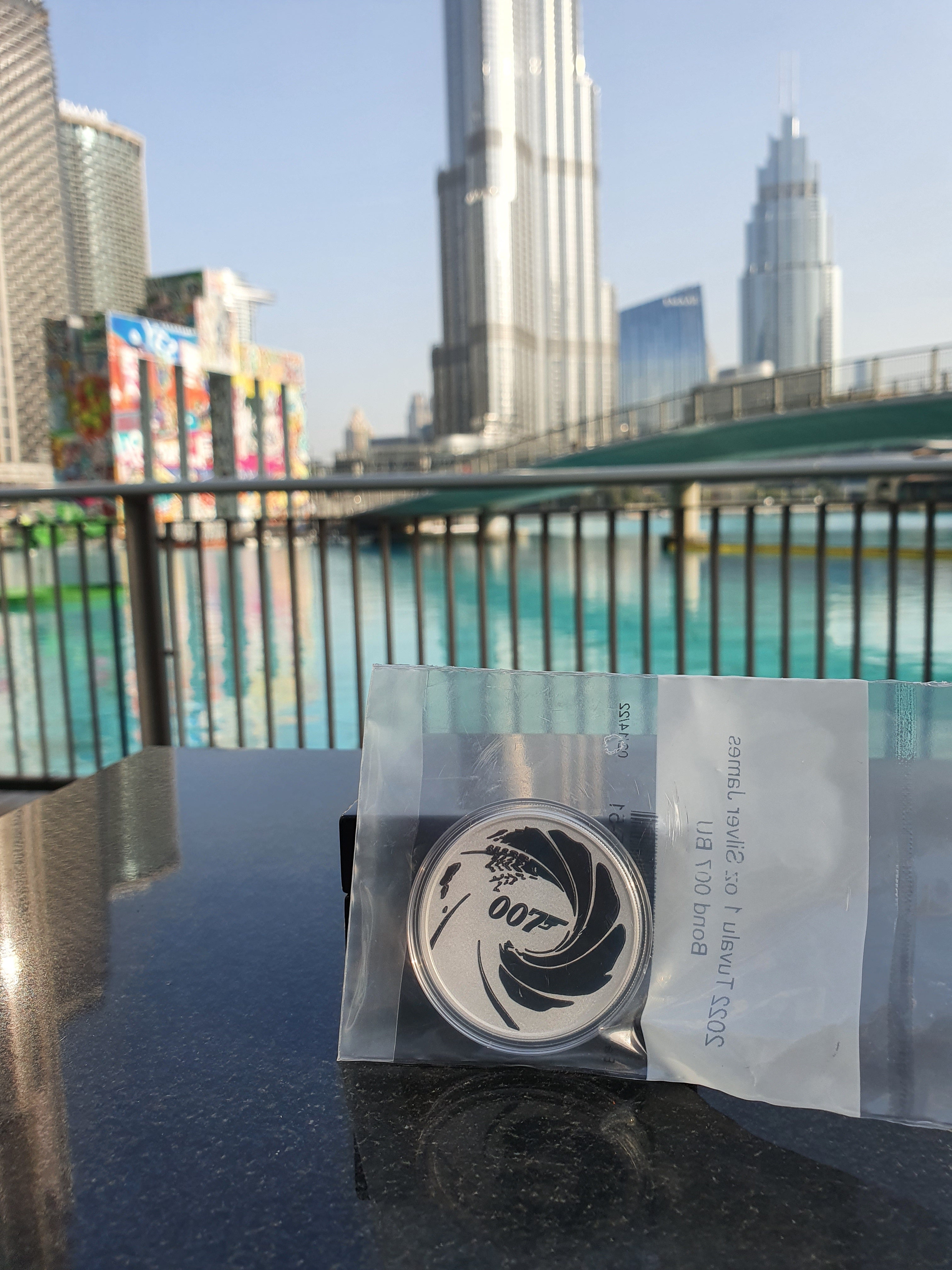 James Bond 007 Silver 1 oz (ounce) coin