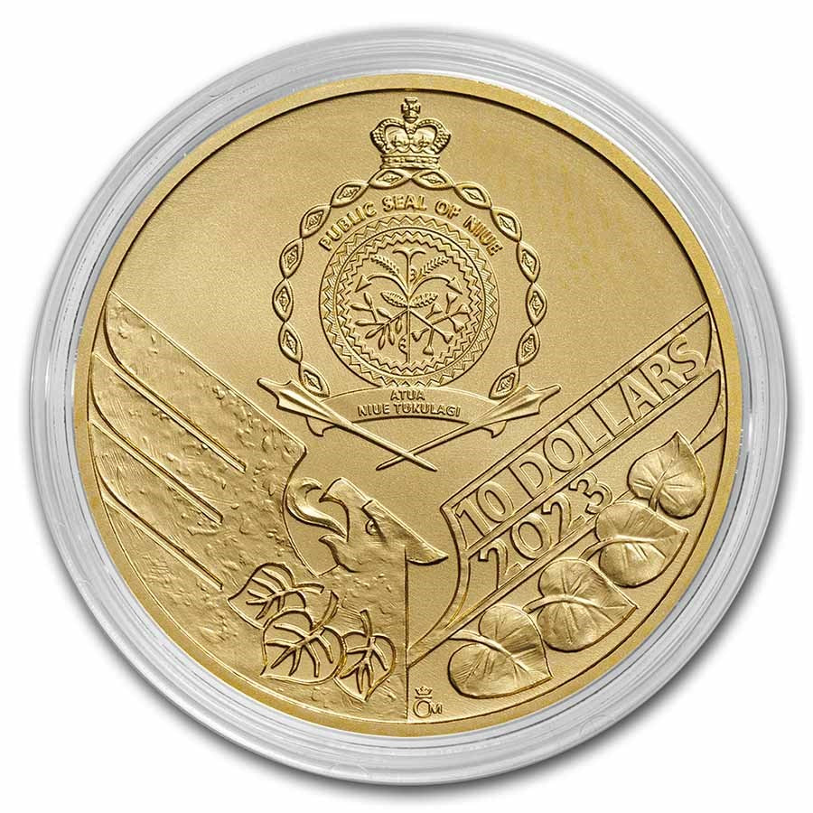 Czech Lion 2023 Gold 1/4 oz (ounce) coin The Czech Mint