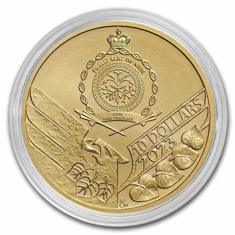 Czech Lion 2023 Gold 1/4 oz (ounce) coin The Czech Mint