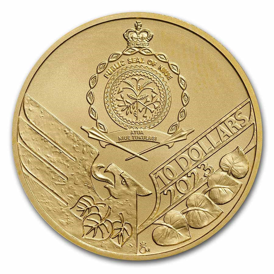 Czech Lion 2023 Gold 1/4 oz (ounce) coin The Czech Mint