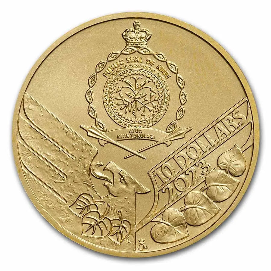 Czech Lion 2023 Gold 1/4 oz (ounce) coin The Czech Mint