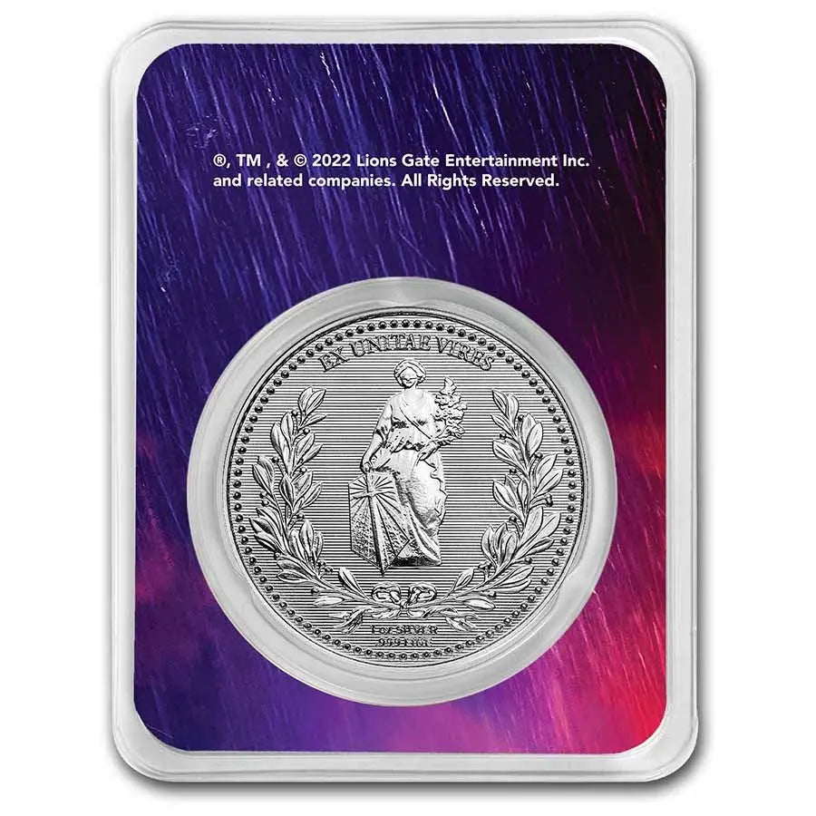 John Wick Silver 1 oz (ounce) ABConcept Gold Store AE