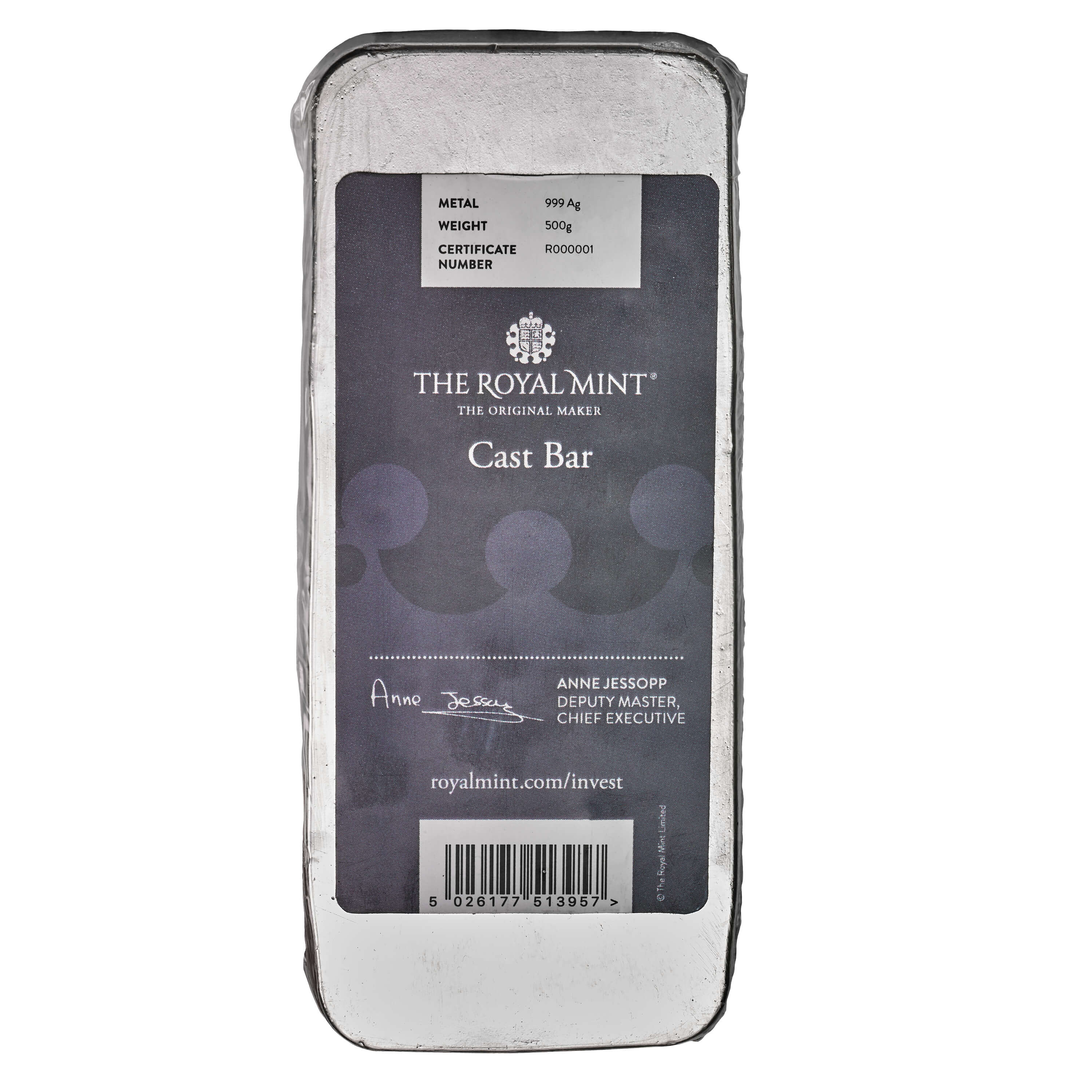 Great Britain Royal Mint Silver 500 gram