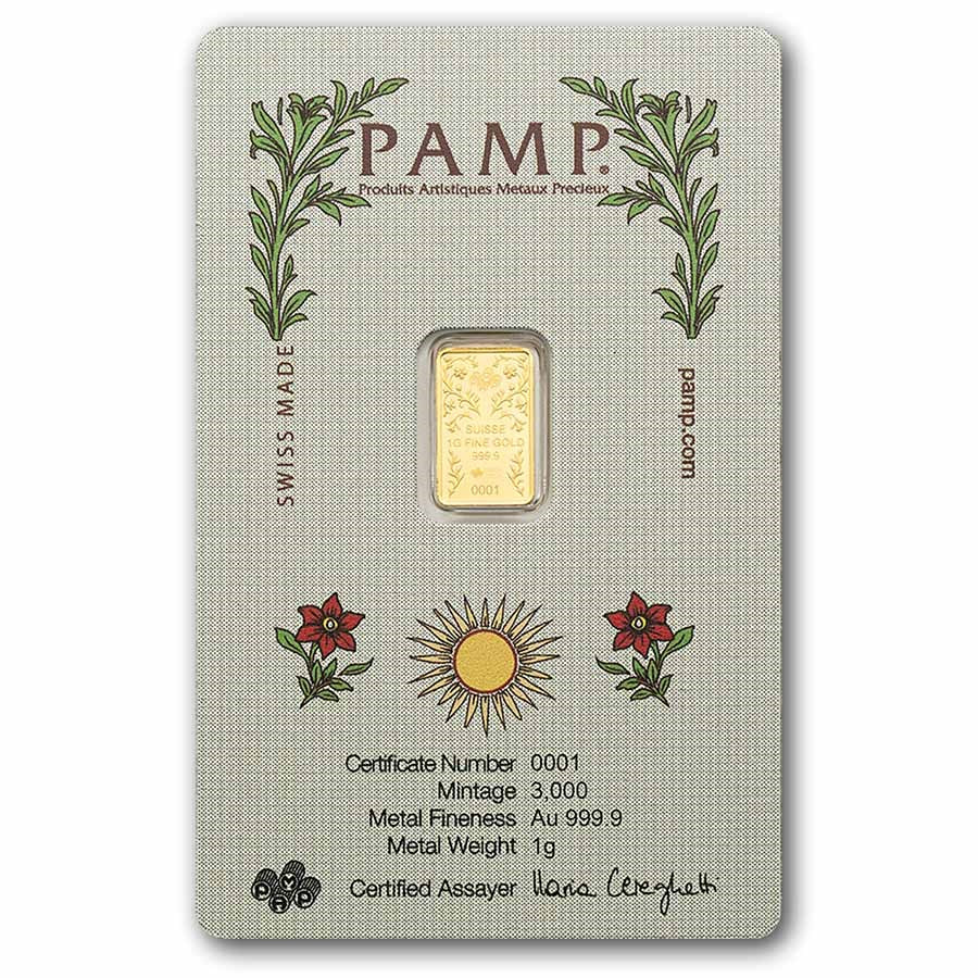 PAMP Suisse Una and the Lion Gold 1 gram