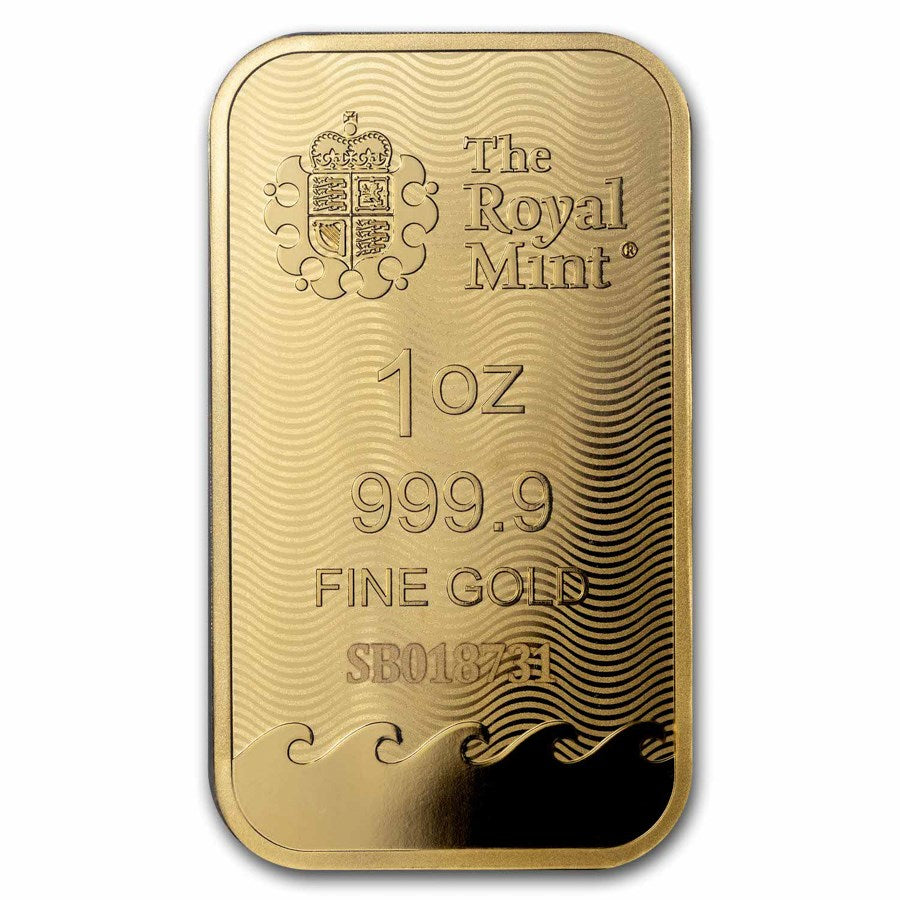 Great Britain Britannia Gold 1 oz (ounce) Bar