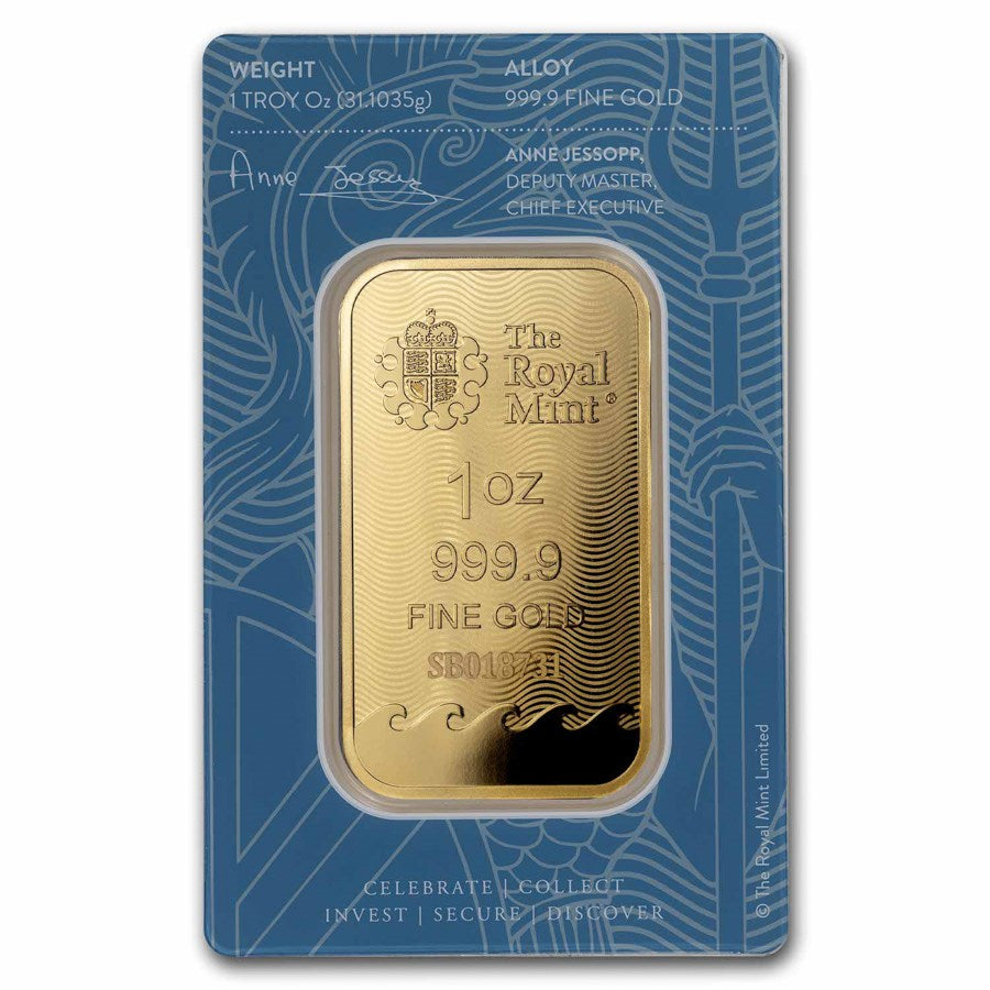 Great Britain Britannia Gold 1 oz (ounce) Bar